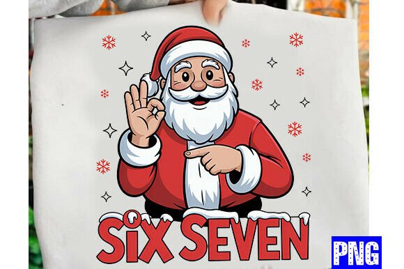 Download Santa Six Seven Christmas Png - Santa six seven Collection