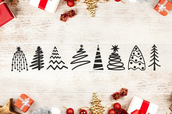 Download Christmas Tree Svg, Pine Hand Drawn Svg - Premium Resources